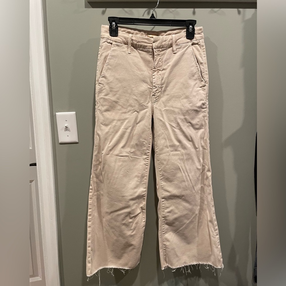 Mother tan pants